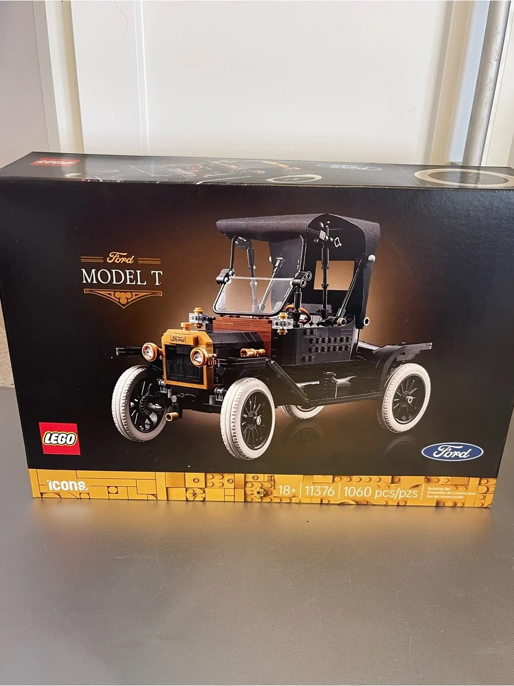 LEGO Icon Ford Model T Kids Toy Building Set - 11376 1060Pcs 18+ NIP Sealed